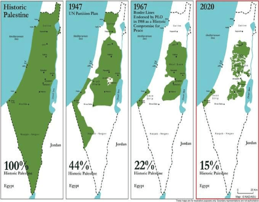 Palestine Map